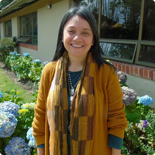 Martha Dueñas, docente de formación espiritual